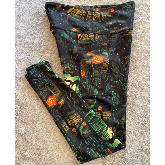 Constantly Varied Gear Pants - CVG - "Bump In The Night" Leggings NWOT (S)